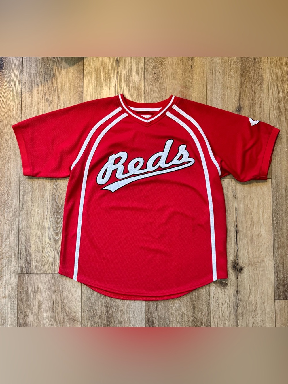 Men’s MLB Genuine Merchandise Cincinnati Reds Baseball Jersey - Size Large